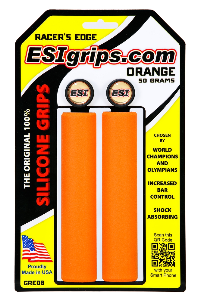 ESI Grips Racer’s Edge oranžové
