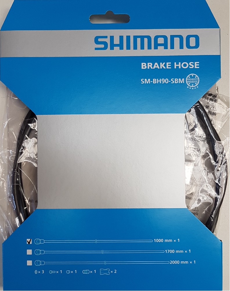 brzdová hadice SHIMANO SMBH90 přední 100 černá XTR