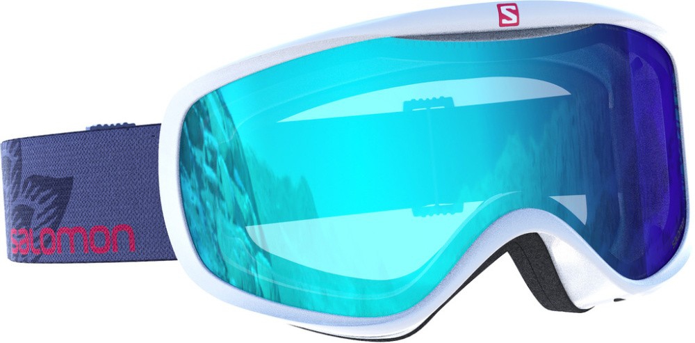 lyžařské brýle SALOMON Sense white light blue/low light