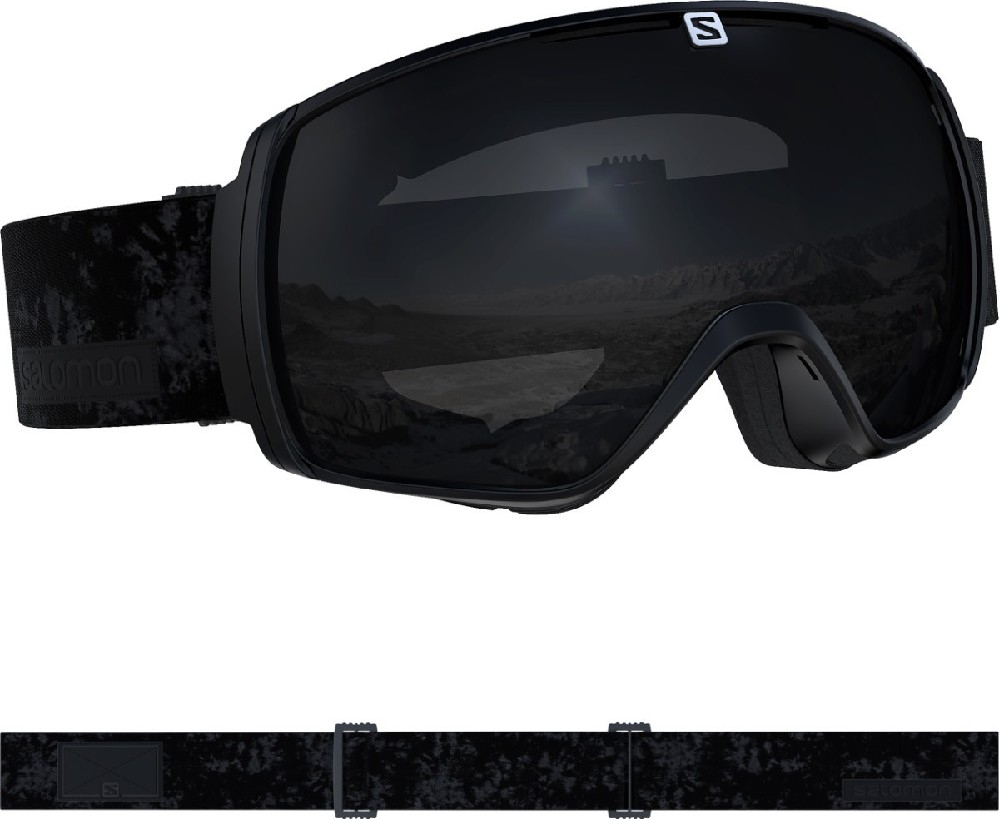 lyžařské brýle SALOMON XT ONE black/solar black