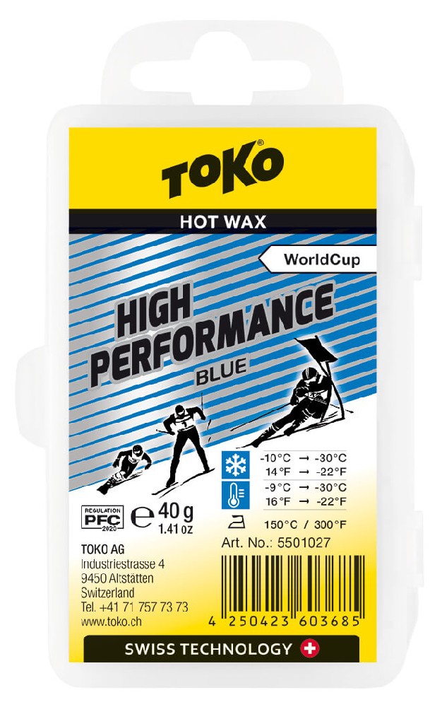 vosk TOKO High Performance WC 40g blue -10/-30°C
