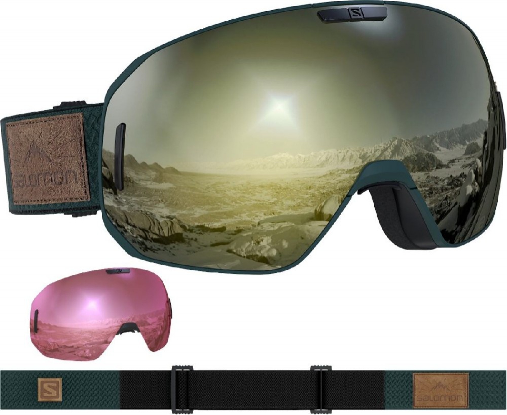 lyžařské brýle SALOMON S/MAX sigma green/solar black gold