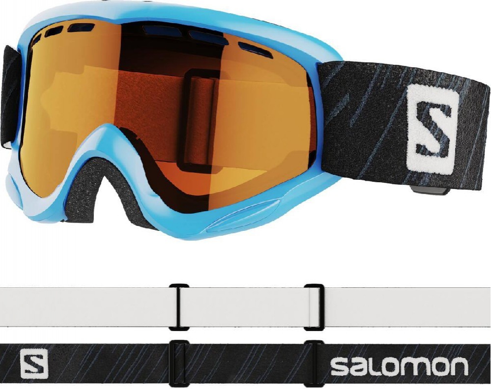 lyžařské brýle SALOMON Juke Access blue/uni tonic orange
