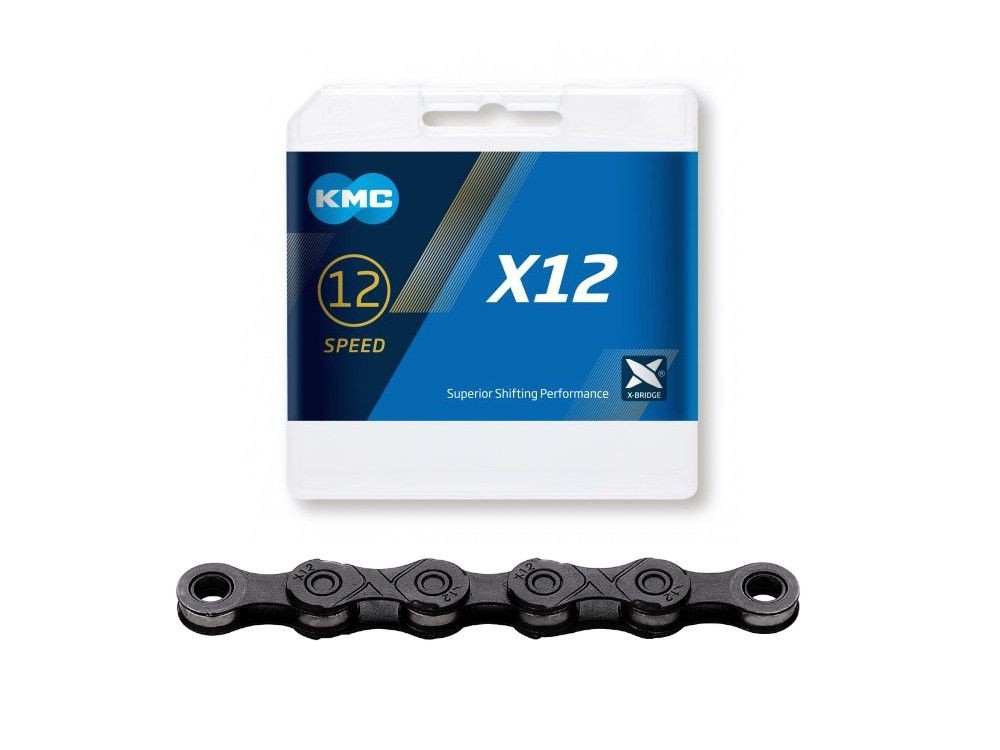 řetěz KMC X-12 black, 126 článků