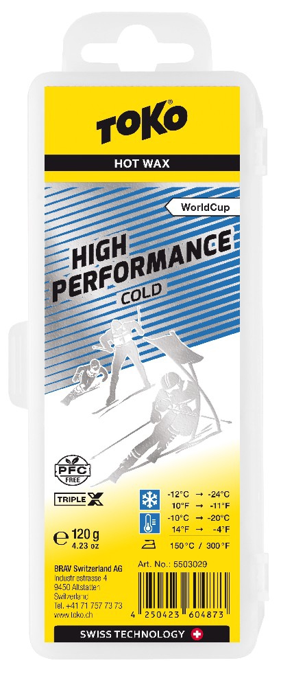 vosk TOKO High Performance TripleX WC 120g blue -24/-12°C