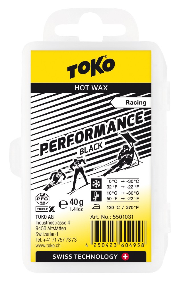vosk TOKO Performance TripleX 40g black 0/-30°C