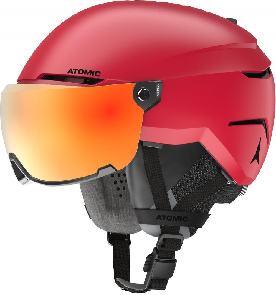 lyžařská helma ATOMIC Savor AMID Visor HD red 23/24