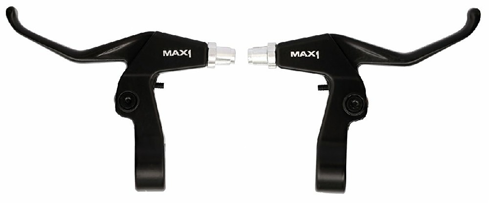 brzdové páky MAX1 AL V-brake černé 2-prsté