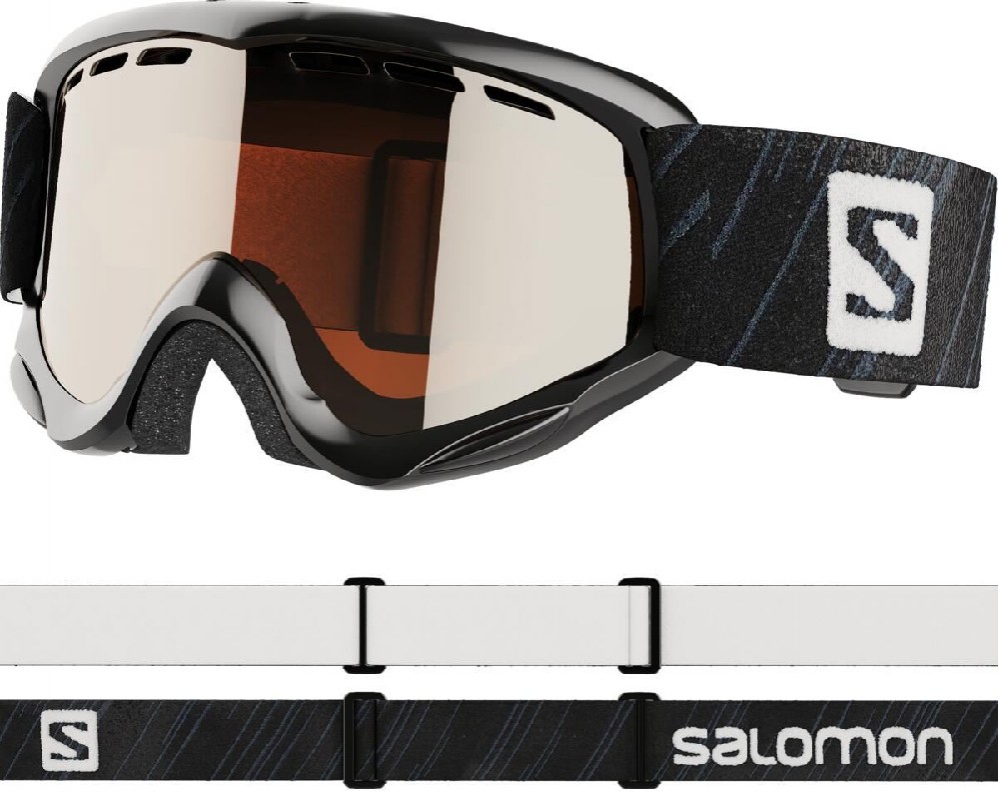 lyžařské brýle SALOMON Juke black/uni silver