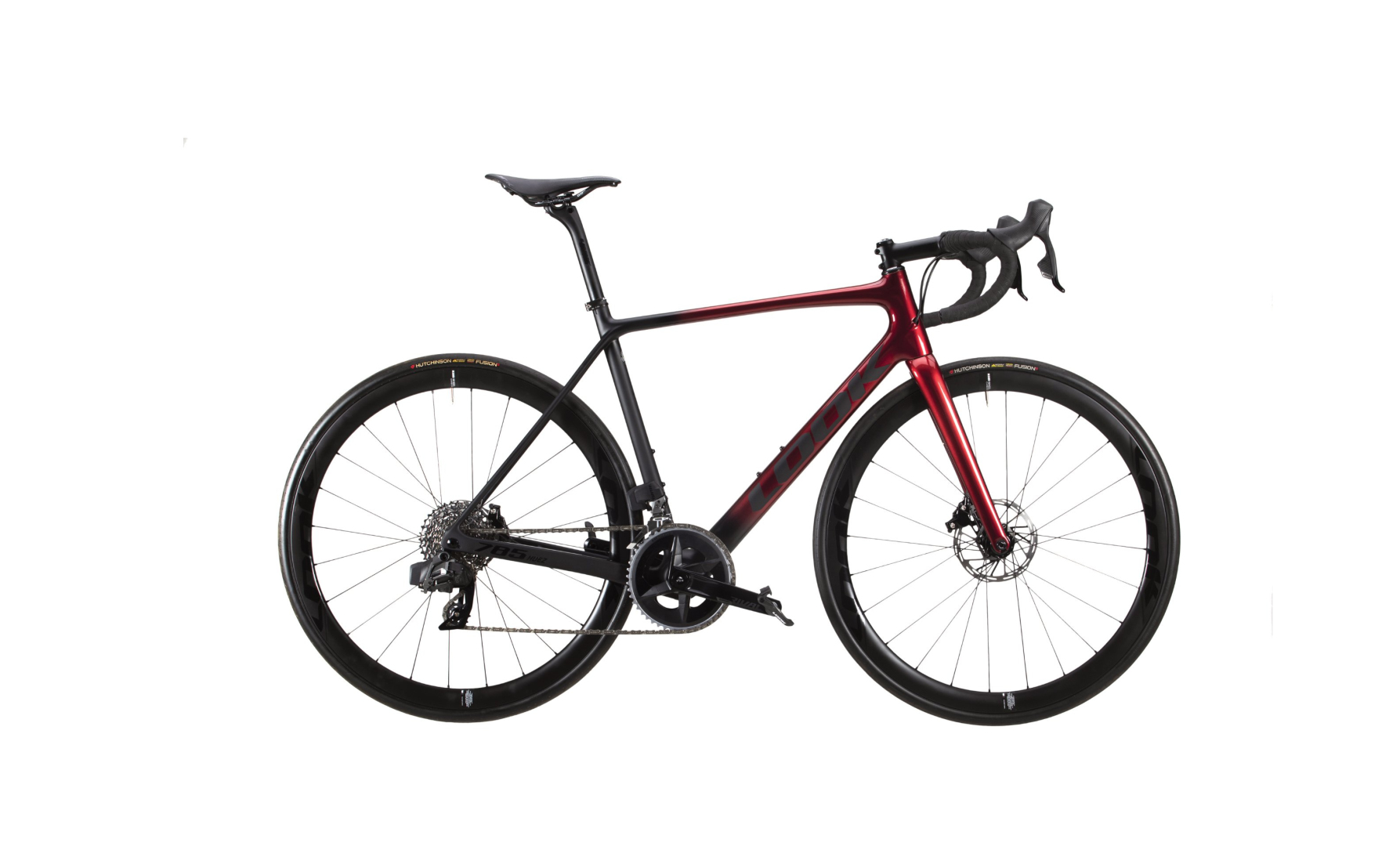 LOOK 785 Huez Disc (2023) Interference Red Mat Glossy, SRAM Rival AXS, LOOK Wheels