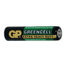 baterie GP R3G,AAA greencell