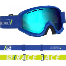 lyžařské brýle SALOMON Juke race blue/UNI mid blue