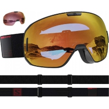 lyžařské brýle SALOMON S/MAX sigma black/red/uni red