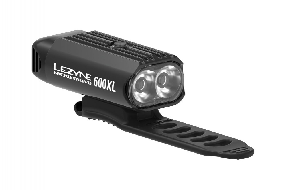 přední světlo LEZYNE Micro Drive 600XL černé