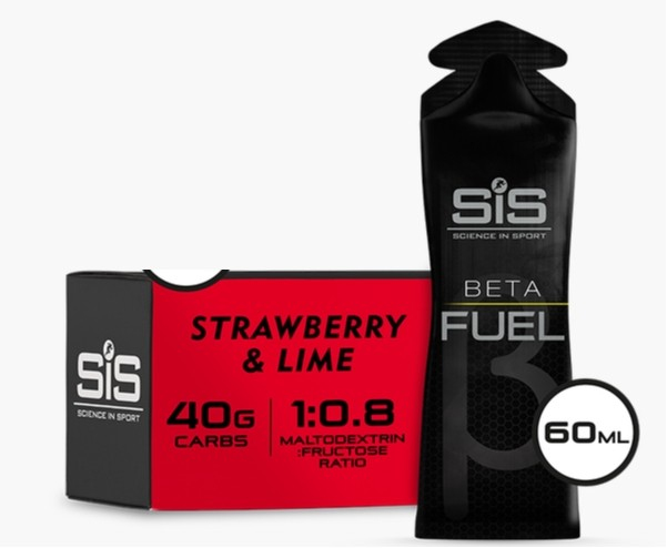 SIS Beta Fuel Gel 60ml strawberry/lime
