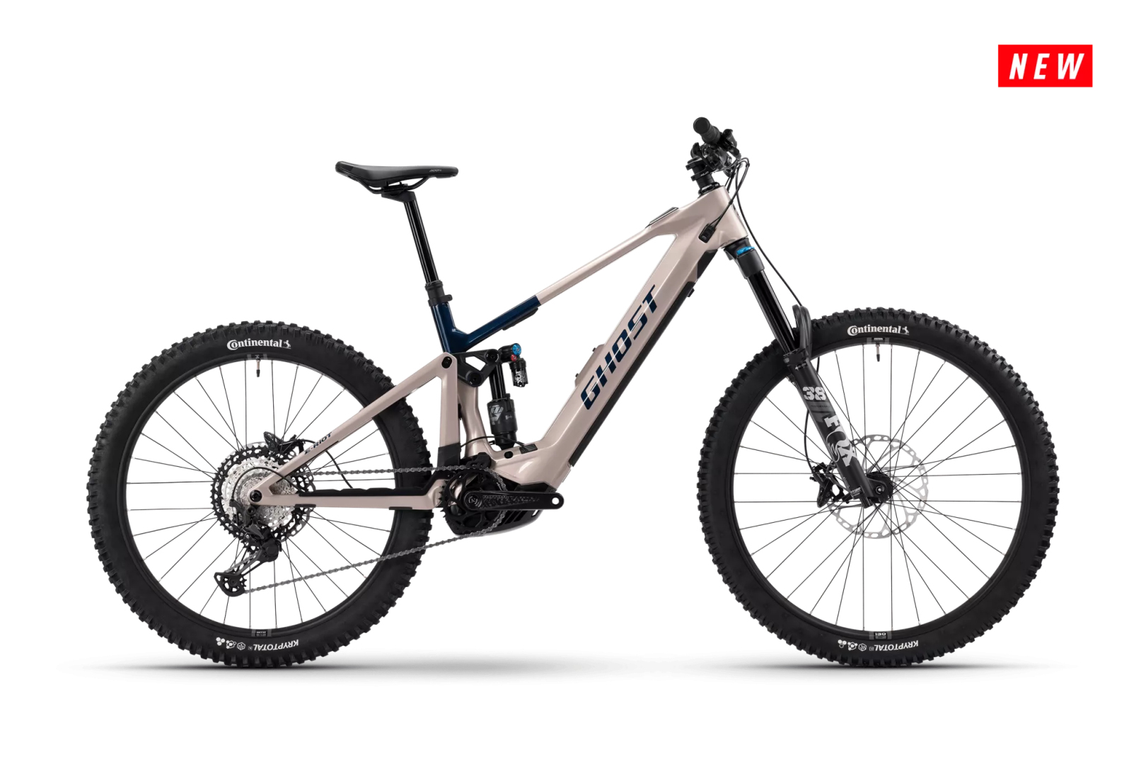 GHOST E-Riot CF Pro (2025) Coffee Ice Rose/Ink Blue