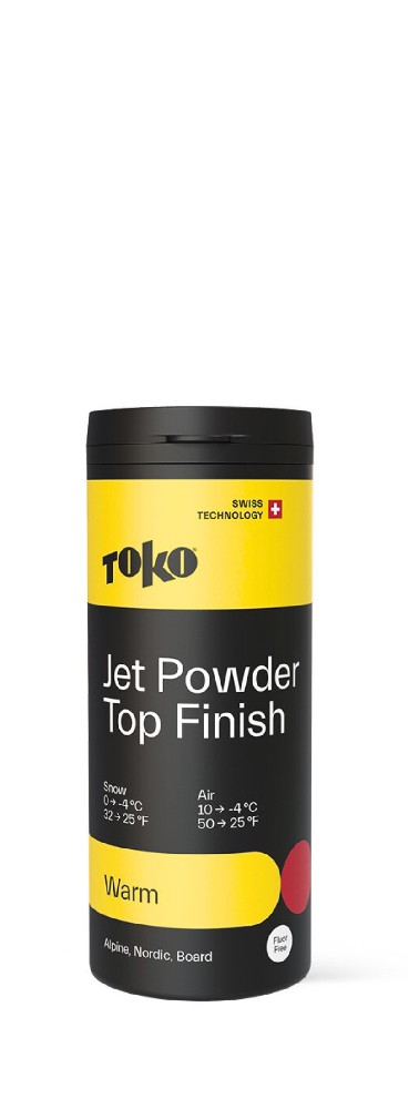 vosk TOKO Jet Powder Top Finish yellow 30g 0/-4°C