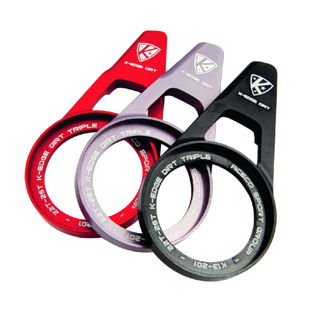 doraz K-EDGE Dirt 3 proti zapad. řetězu,red,3-přev