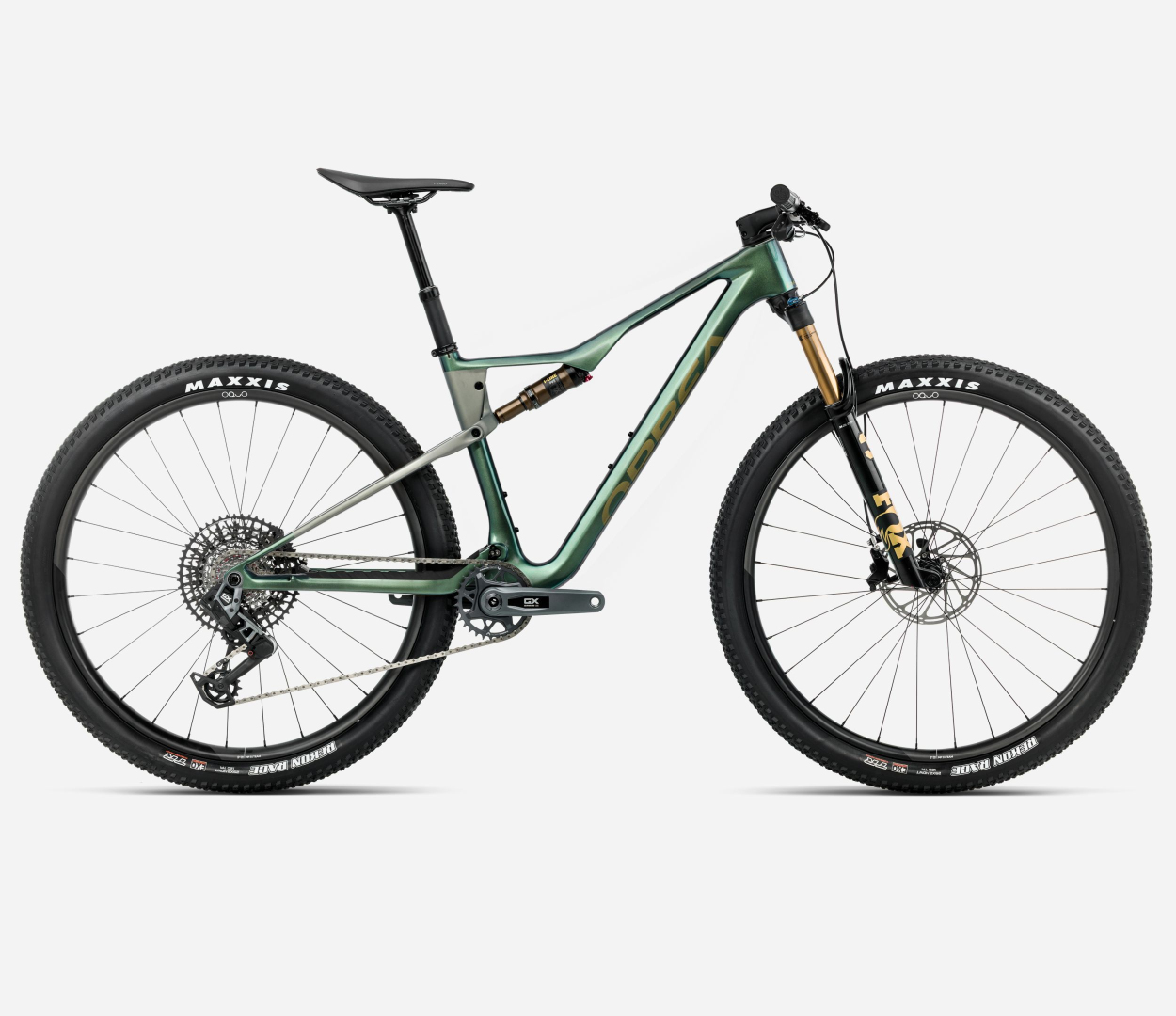 ORBEA OIZ M10 AXS Seaweed Carbon View/Spaceship Green