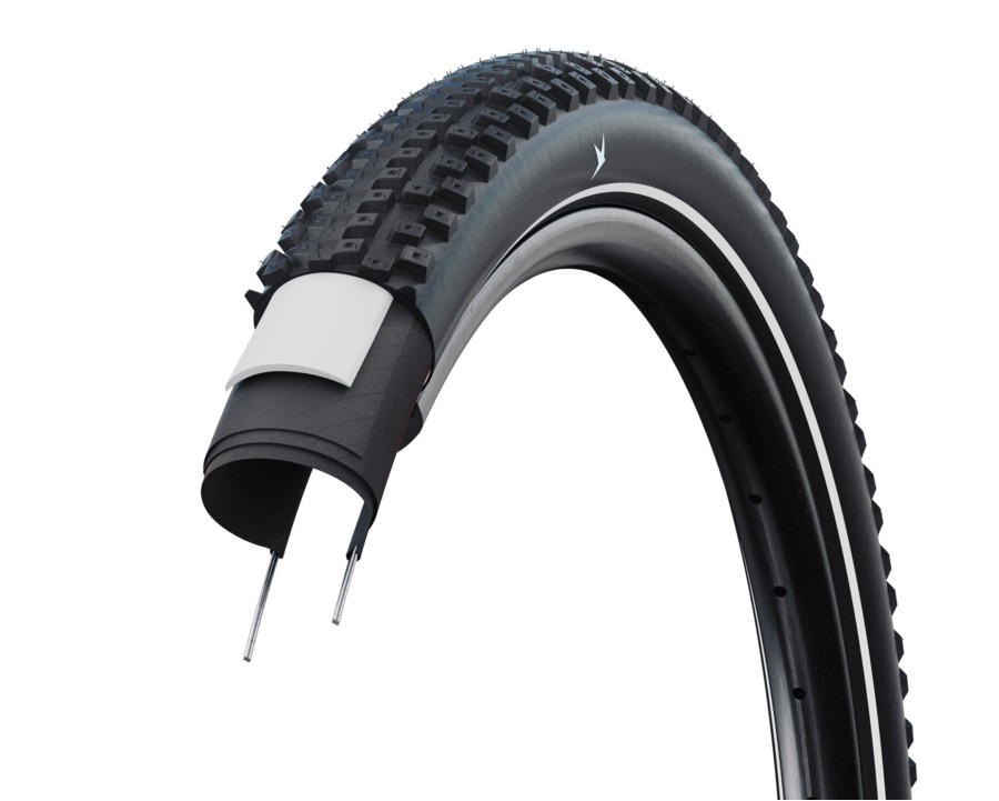 plášť SCHWALBE Advancer Hybrid 29x2,35 reflexní pruh