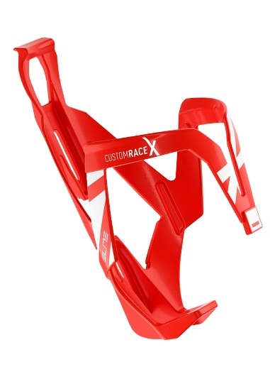 košík na láhev ELITE Custom Race X red/white gloss