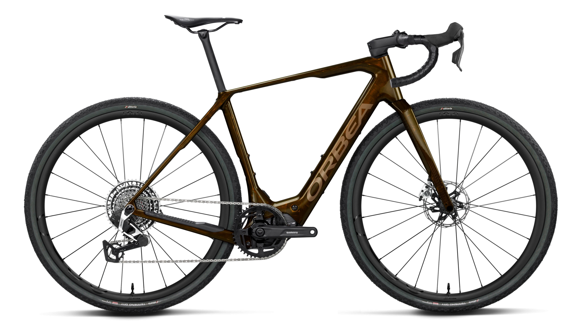 ORBEA DENNA M11e Caramel Carbon View/Golden Sand