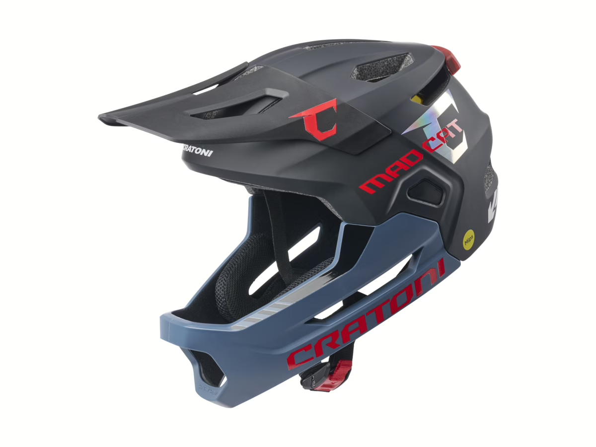 CRATONI MadCat MIPS Gunmetal/Red Matt