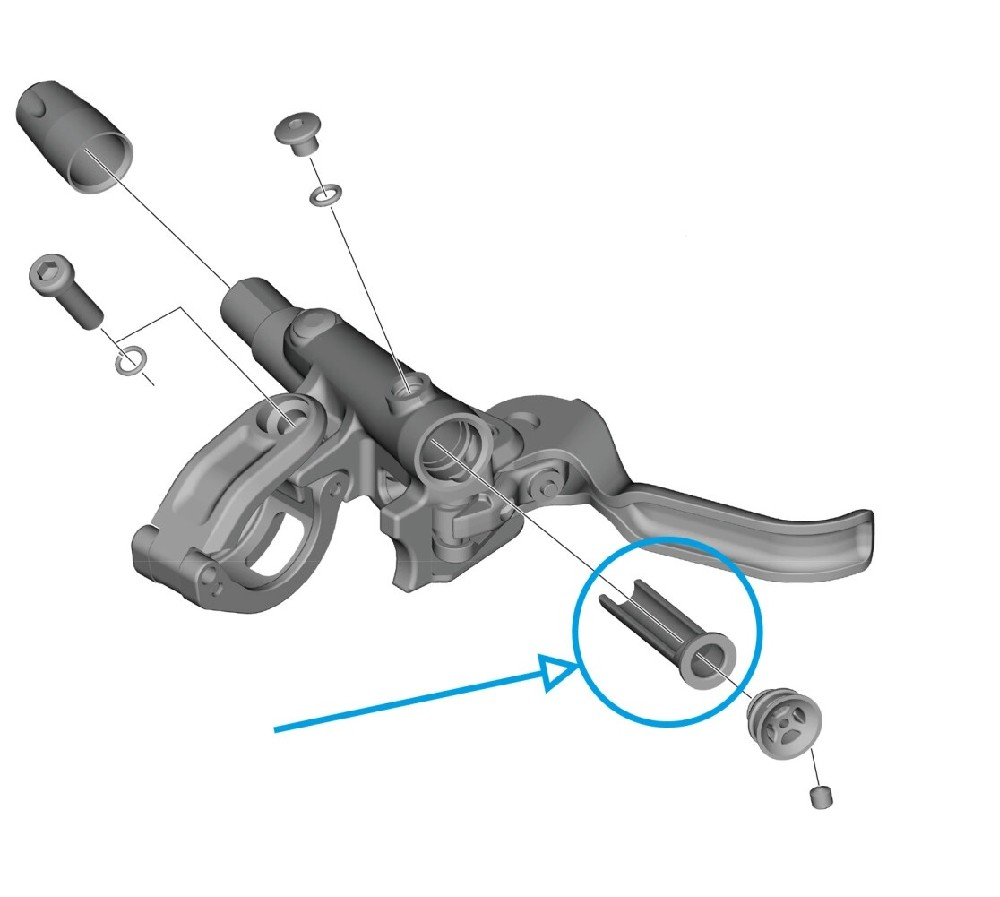 membrána SHIMANO pro BL-M6100/4100
