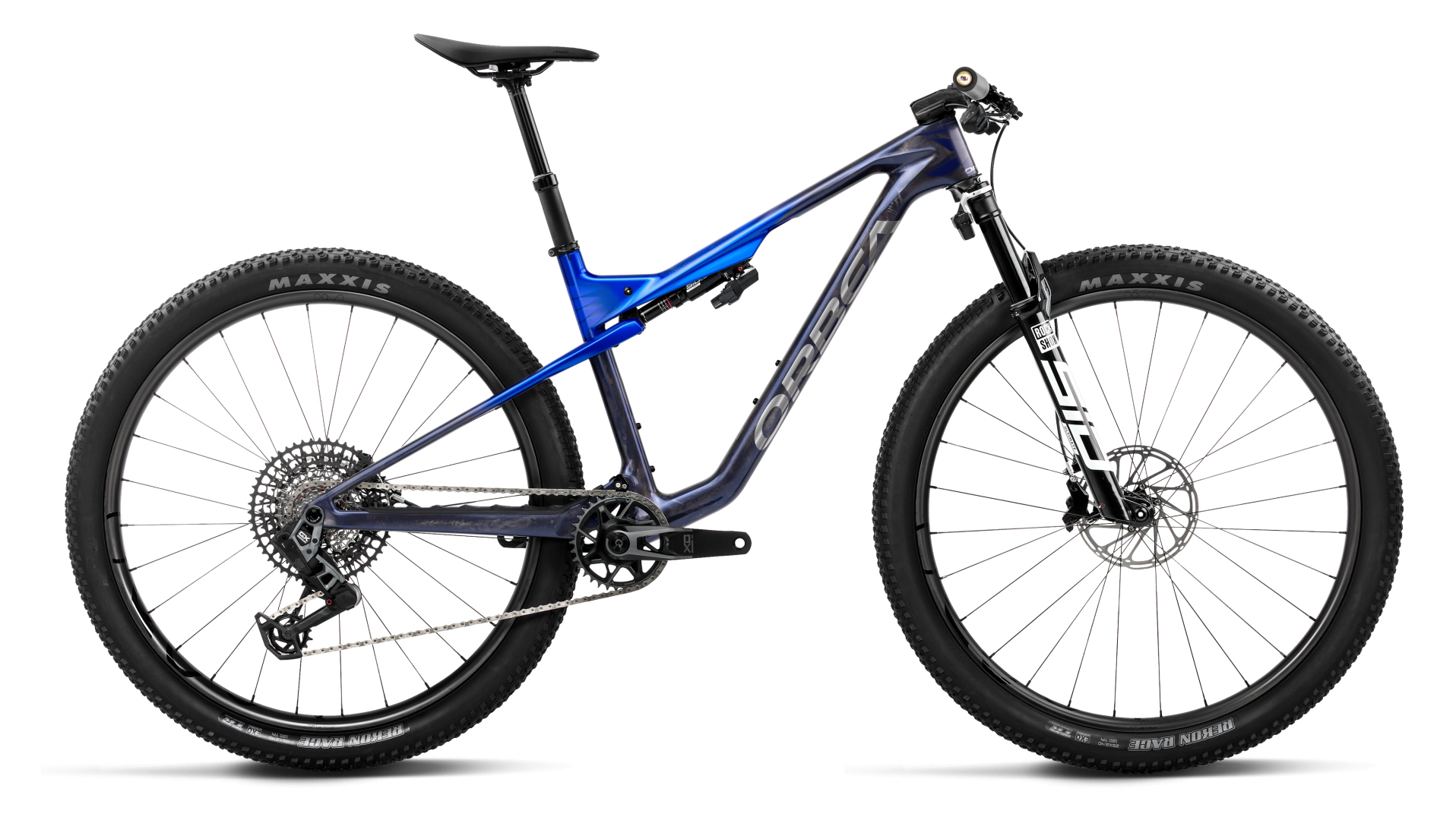 ORBEA OIZ M10 AXS Noctiluca Carbon View - Cobalt Blue (Gloss)