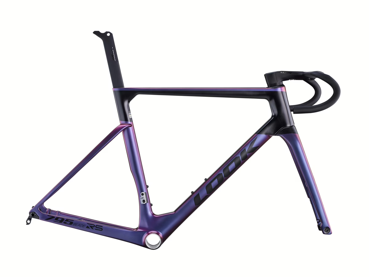 rámová sada LOOK 795 Blade 2 RS Disc Chameleon Thunder Blue/Black Satin AFM
