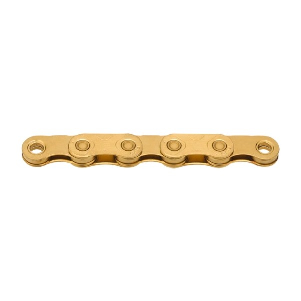řetěz KMC X-FLAT TiN Gold 12/13s 126čl. WAX