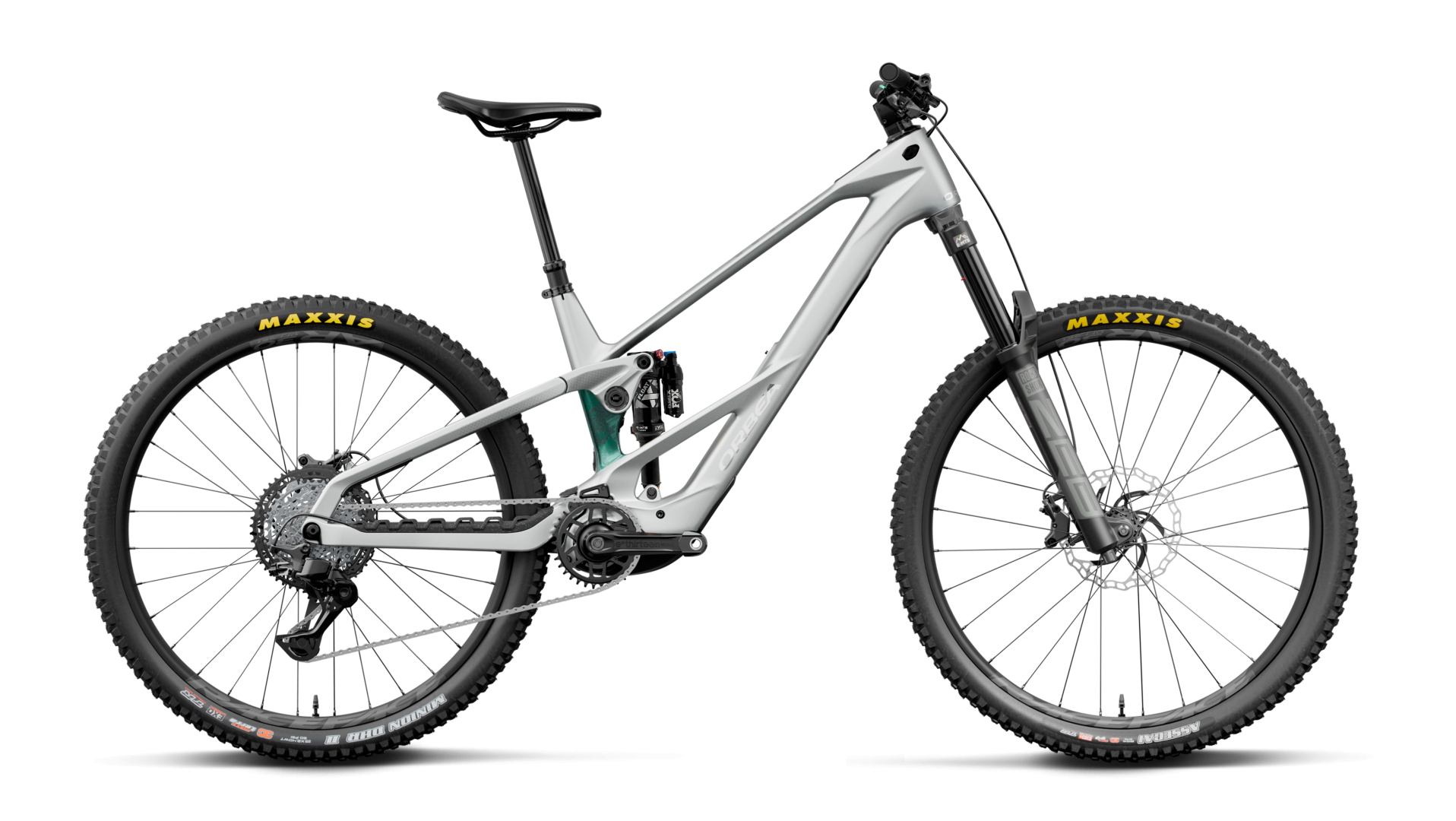 ORBEA WILD LT M20 Smooth Silver (Matt) - Escape Green C. View (Gloss)