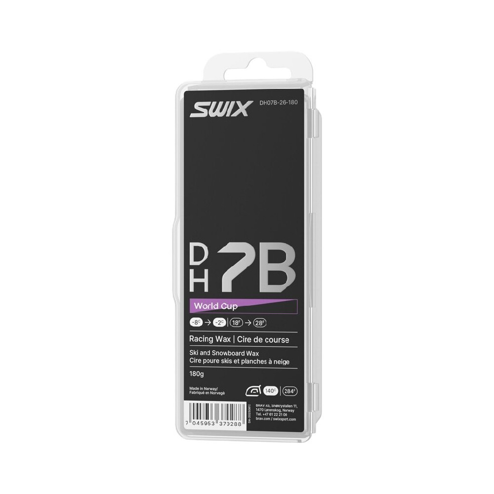 vosk SWIX DH7 Black 180g World Cup --8°/-2°C