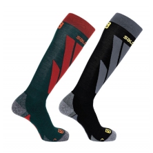 ponožky SALOMON S/Access 2pack green/black