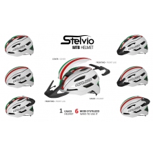 přilba SALICE Stelvio black matt