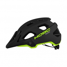 přilba HQBC Roqer black/neon yellow matt