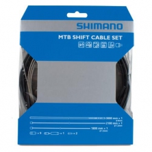 bovdeny set Shimano+řadící lanka 1800 mm černé