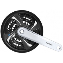 kliky Shimano FC-TX801 48-38-28/170 s krytem stříbrné