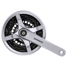 kliky Shimano FC-TY501 42-34-24 170mm kryt stříbrné