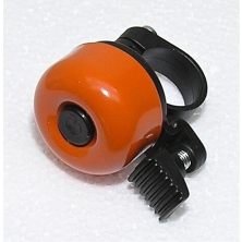 zvonek cink průměr 35mm oranžový