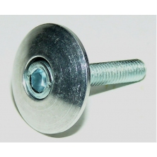 zátka hlavového složení M-1D Ahead 1-1/8" stříbrná