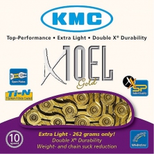 řetěz KMC X-10 EL Gold Light