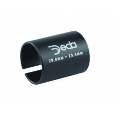 redukce představce DEDA 28,6 - 25,4 mm černá