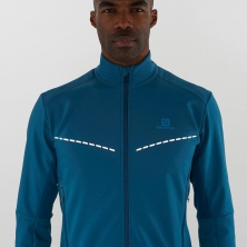 bunda SALOMON Agile softshell lyons blue