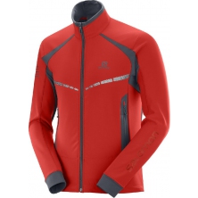 bunda SALOMON RS Warm softshell goji berry/ebony