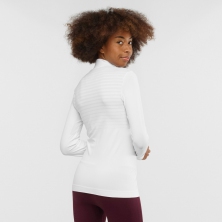 triko SALOMON Comet Seamless W white