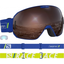 lyžařské brýle SALOMON S/MAX race blue/solar silver 18/19