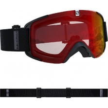 lyžařské brýle SALOMON XVIEW black/UNI mid red 19/20
