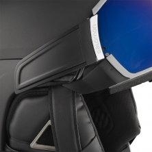 lyžařská helma SALOMON Driver+ black/silver 19/20
