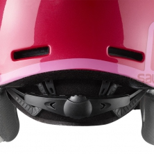 lyžařská helma SALOMON Grom Visor pink JR 19/20